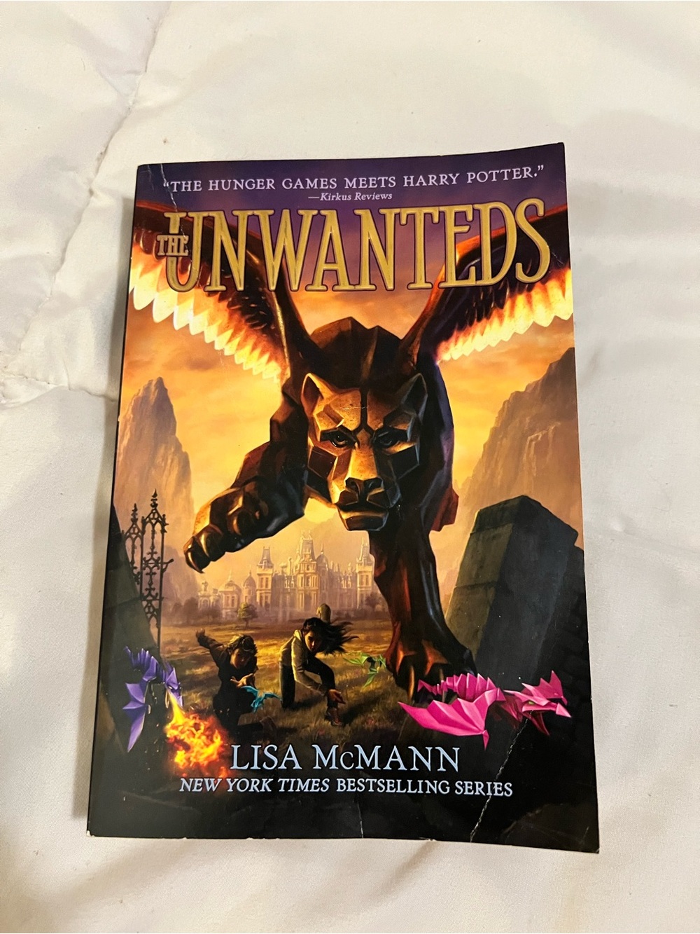 The Unwanteds Paperback Book - Purple & Orange Cover